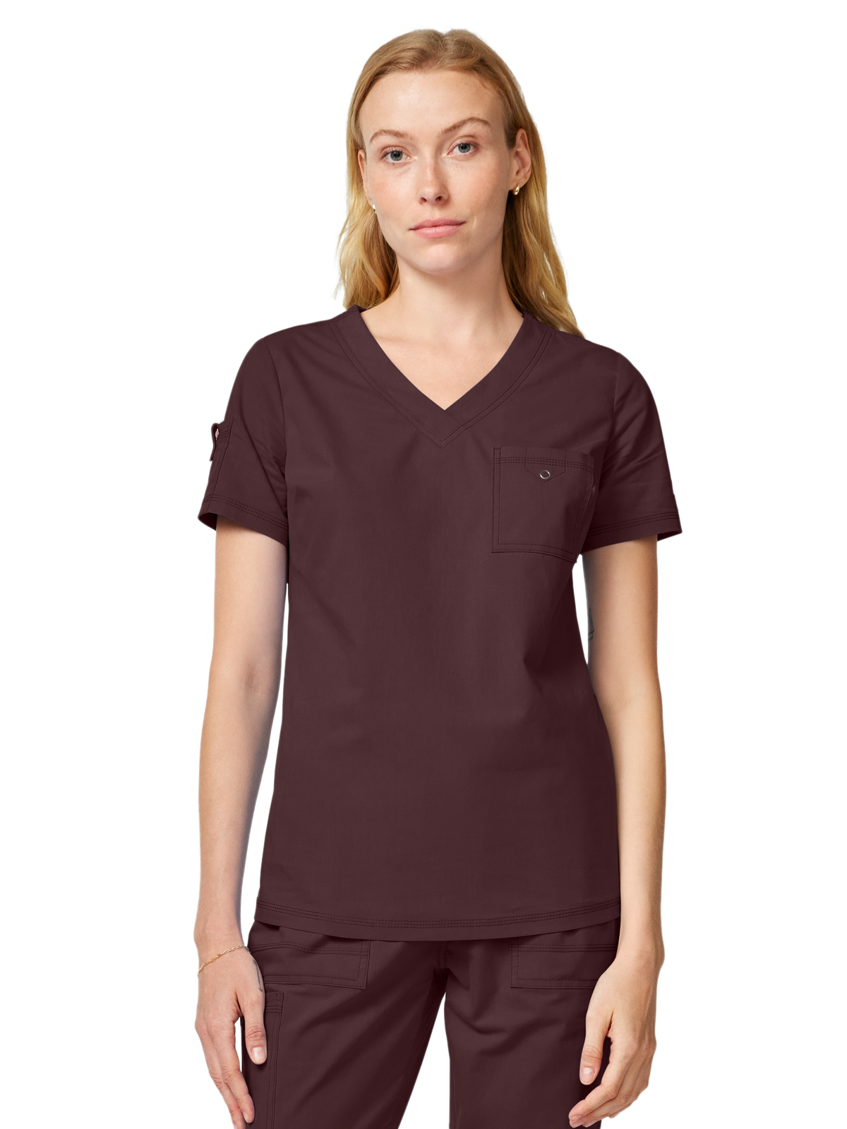 Dickies Medical - Forge - Women's 1-Pocket V-Neck Tuck-In Scrub Top 10