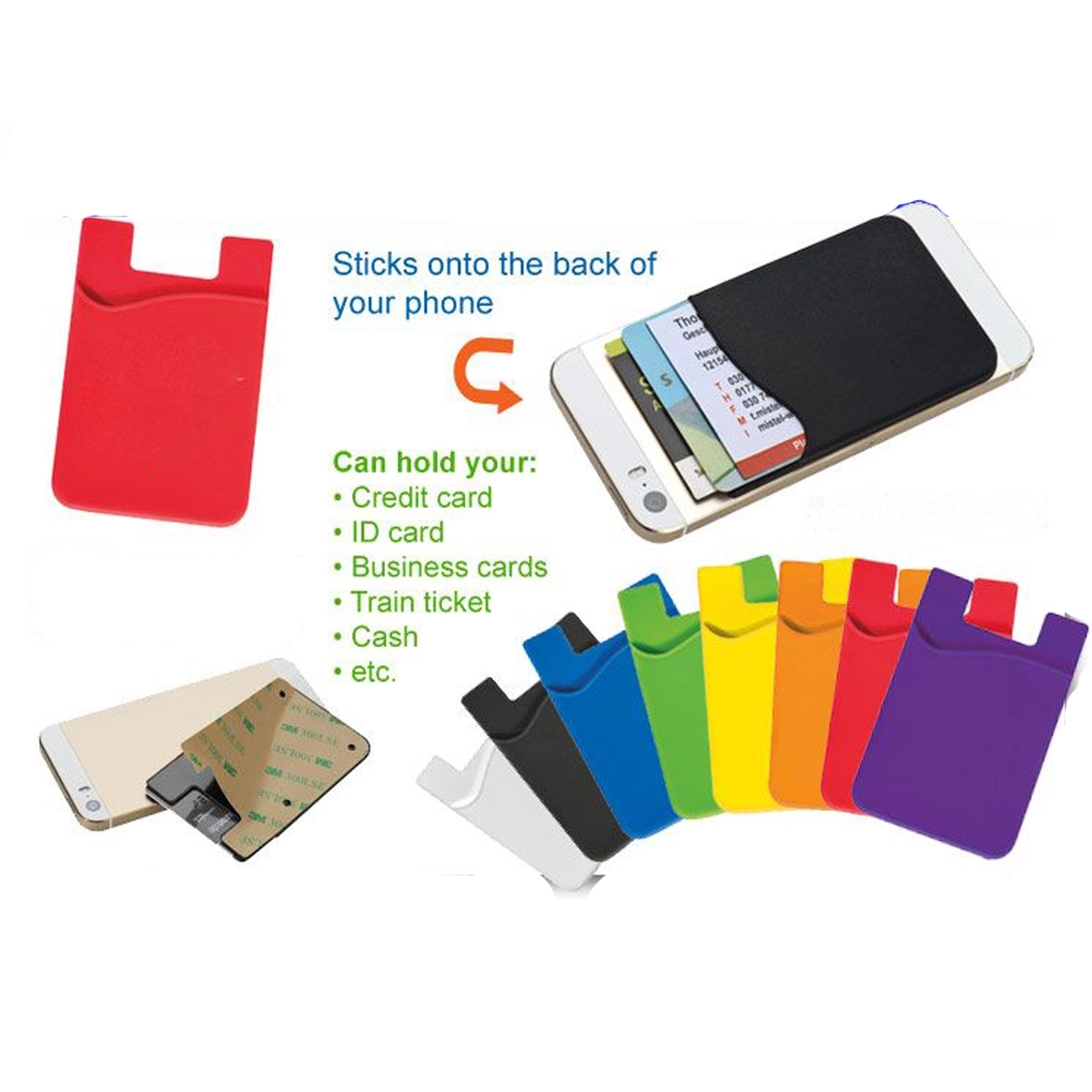 Silicone Phone Pouch Holder Case 3