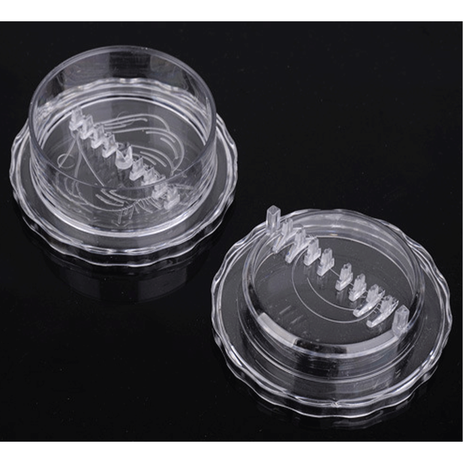 plastic grinder manual rotary Garlic paste puree Press 6