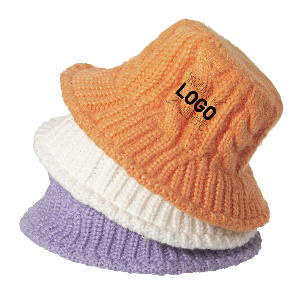 Autumn and winter retro knitted hat twist wool fisherman hat 1