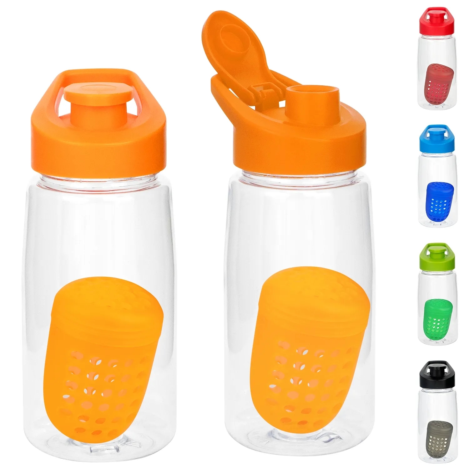 Easy Pour 18 oz. Recycled Bottle with Floating Infuser 11