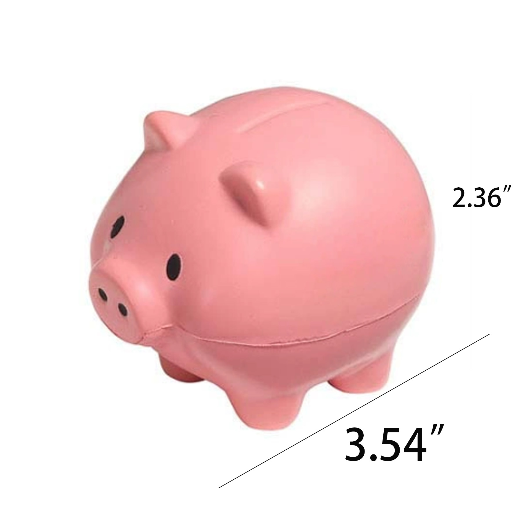 Pig Shape PU Stress Relief Toy 3