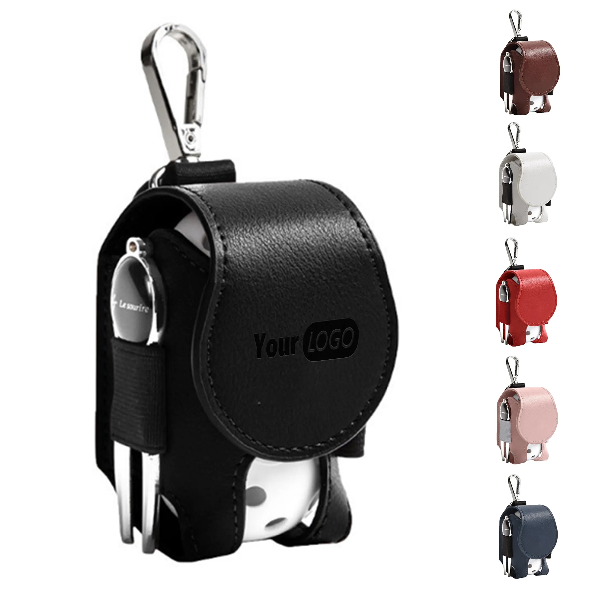 Pu Outdoor Portable Golf Ball Bag 3
