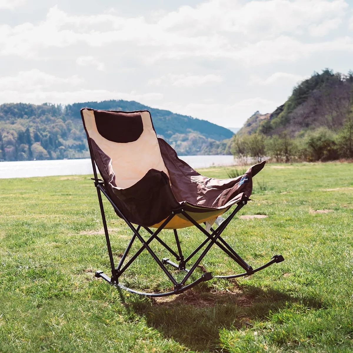 Oversized Folding Rocking Camping Chairs 6