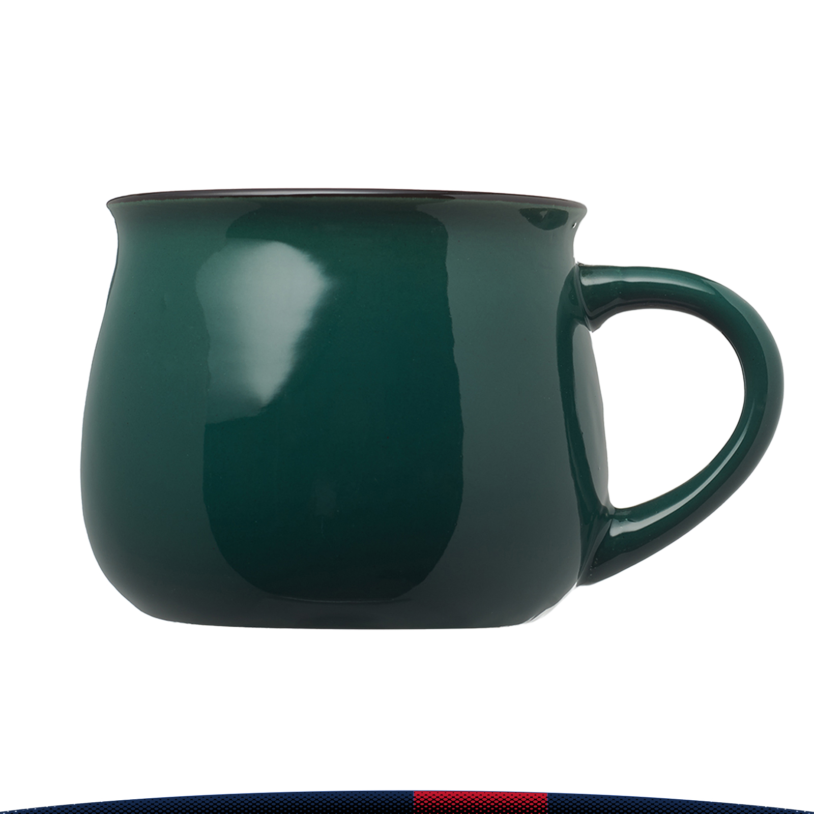 12 oz. Glimp Two Tone Pottery Mugs 5