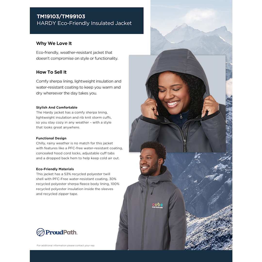 HARDY Eco Insulated Jacket - Men's 48