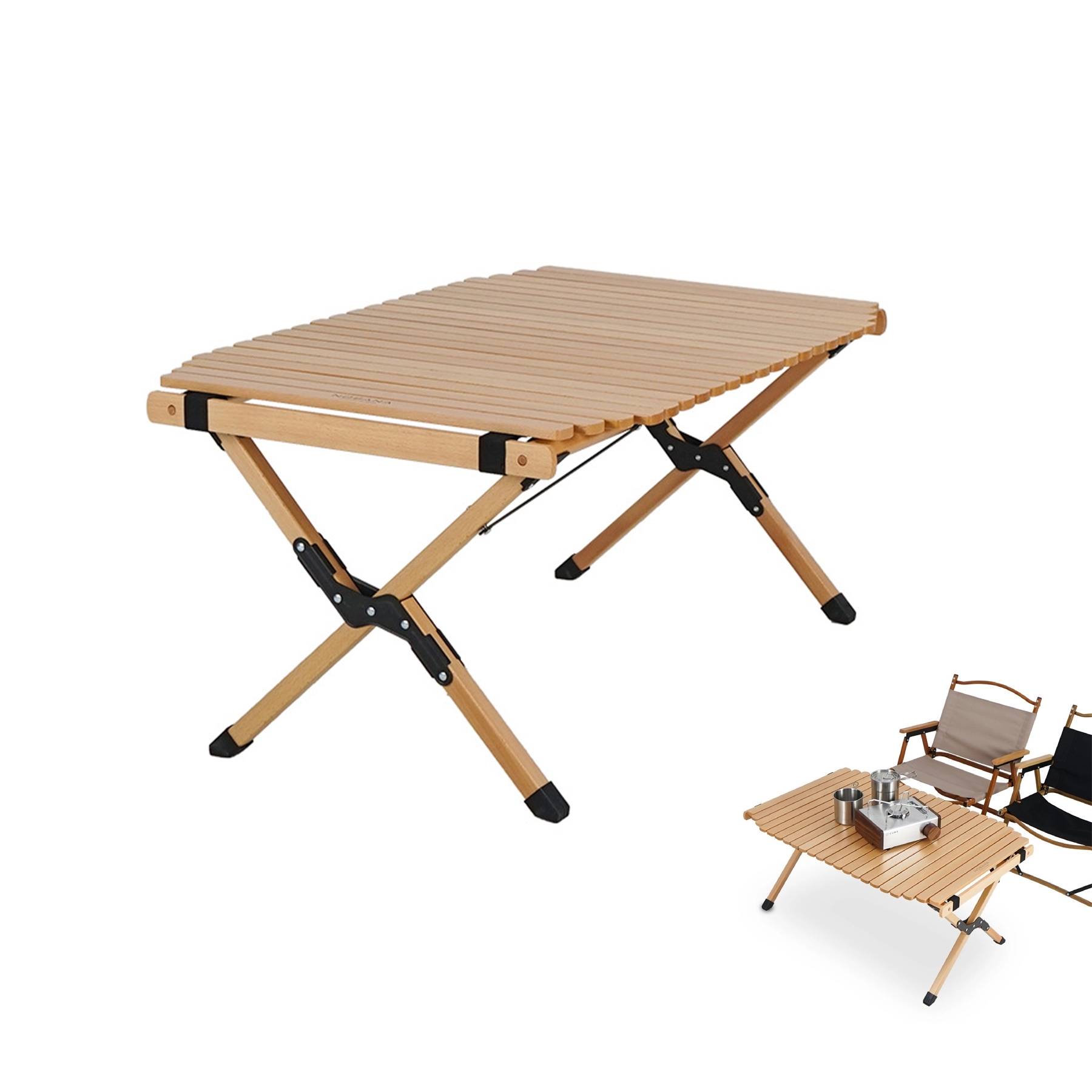 Bamboo Folding Table 2