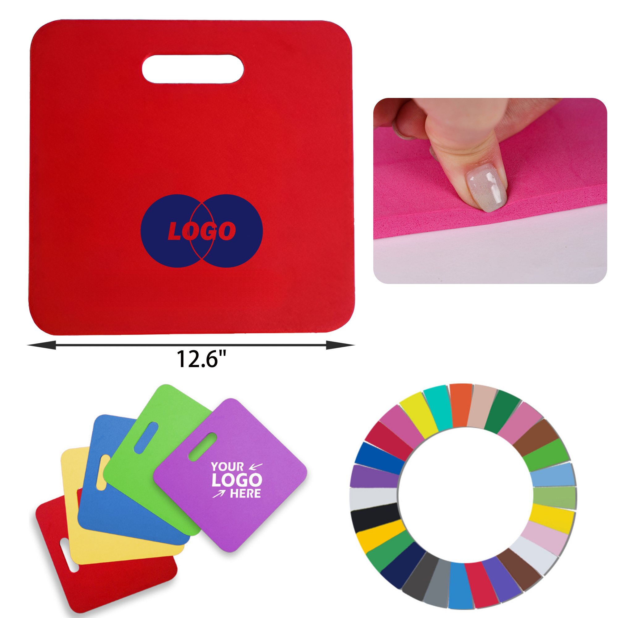 MOQ 50 PCS Durable EVA Stadium Seat Cushion 1
