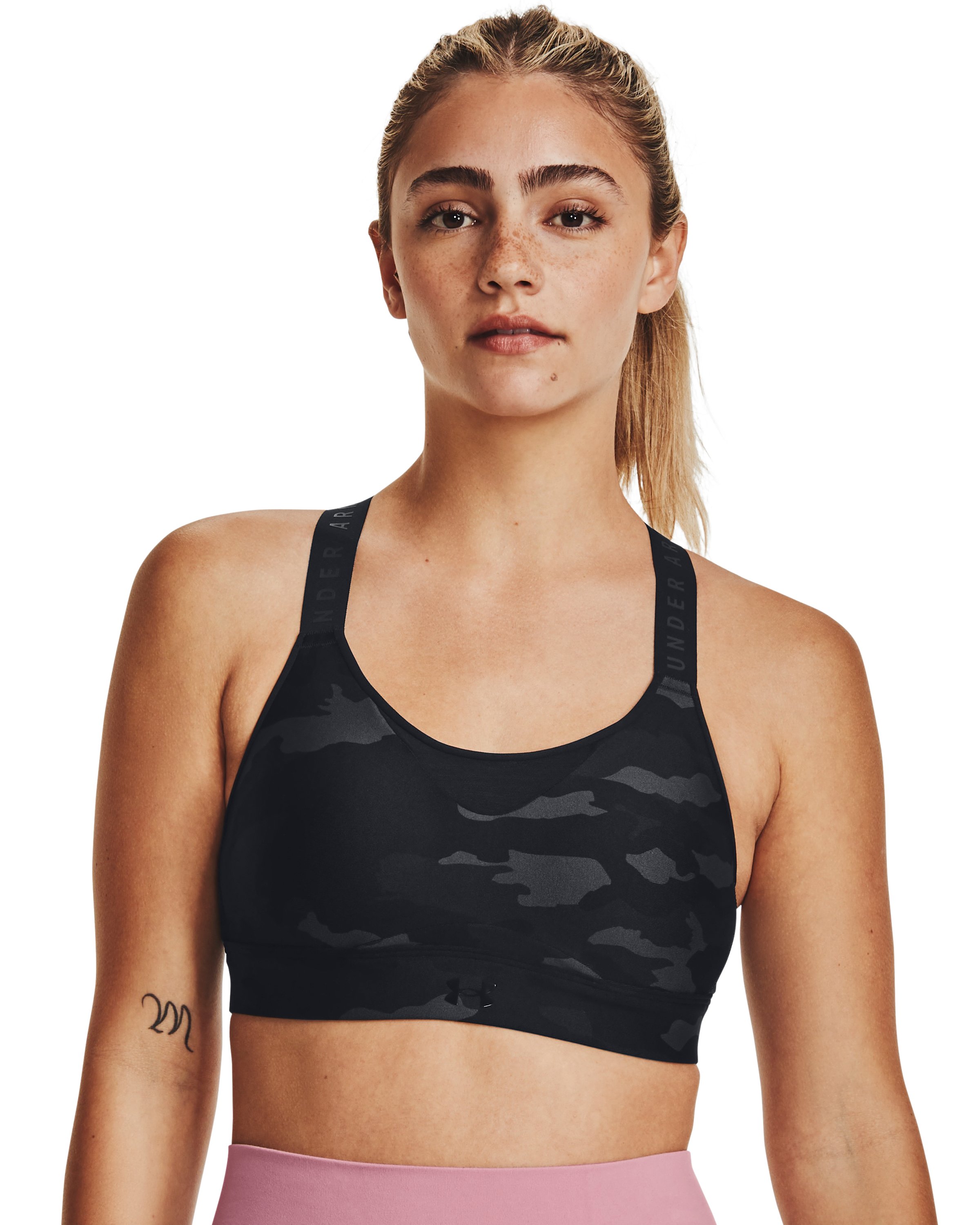 UA Infinity High Printed Women's Sports Bra 4
