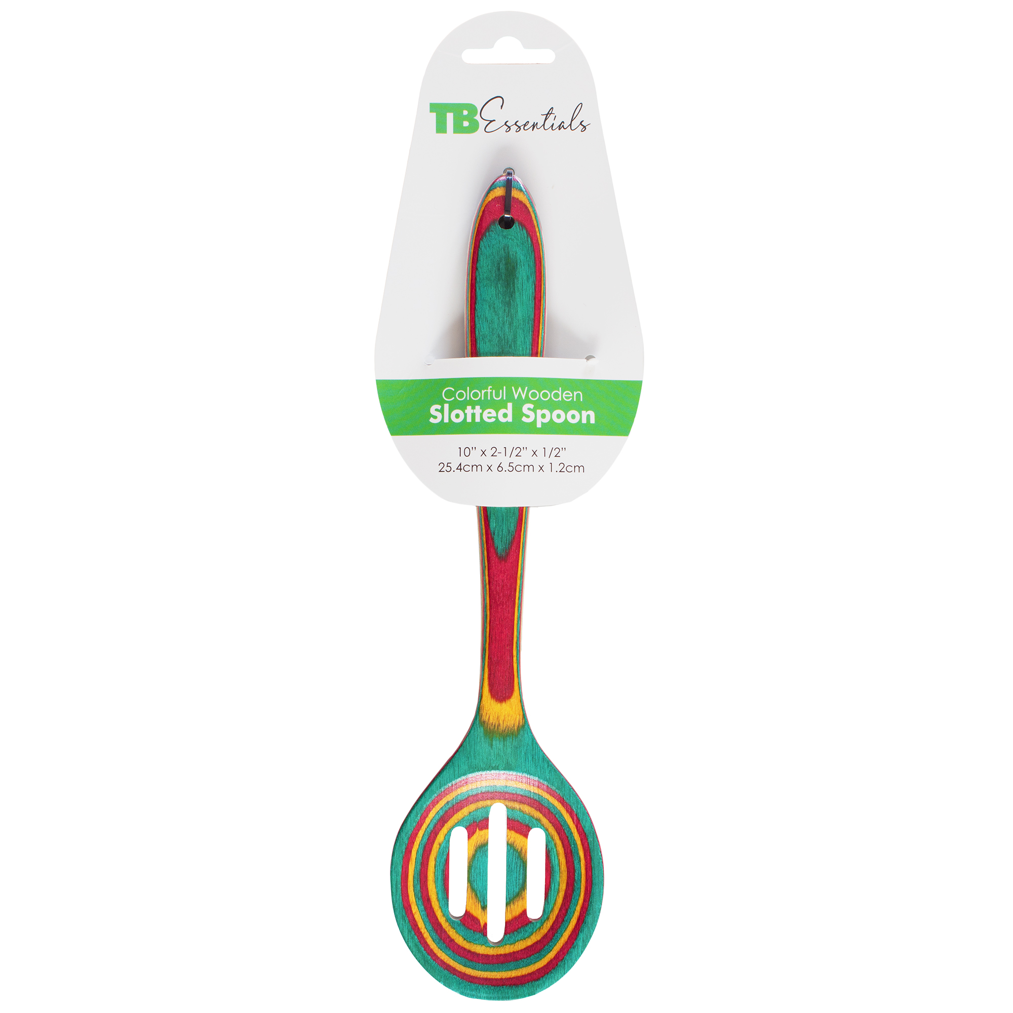 Colorful Wooden Slotted Spoon 4