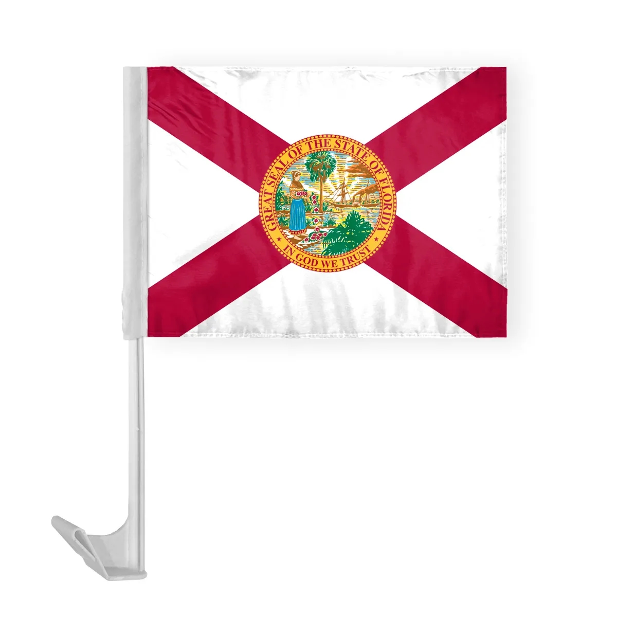 12"x16" & 10.5"x15" Florida Car Flags 1