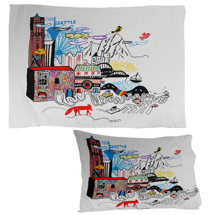 Traditional Full Color Pillow Case 5