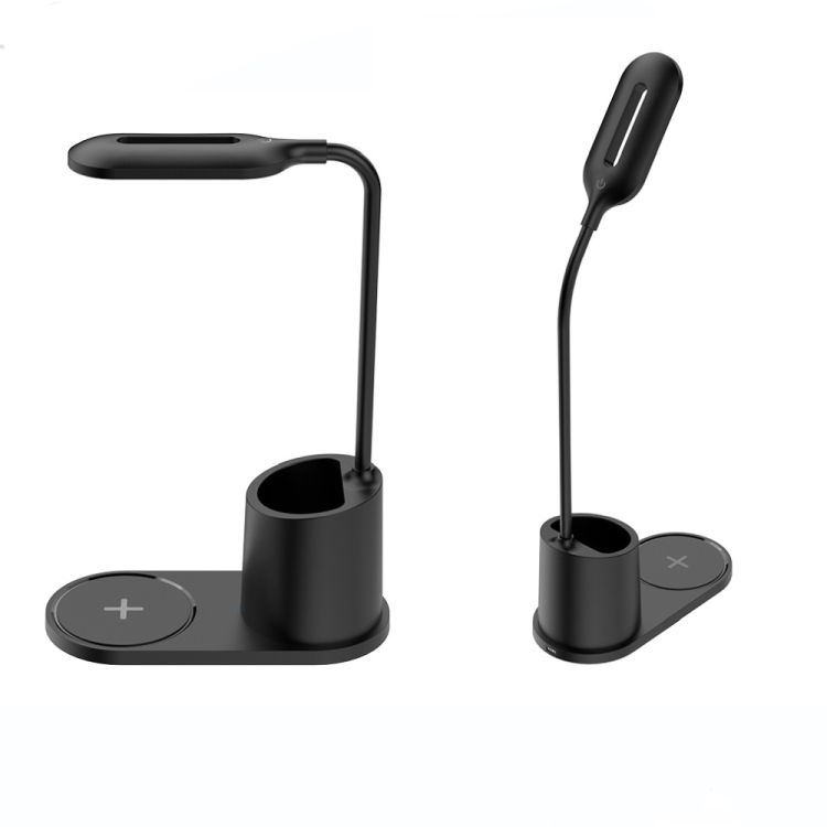Desk Lamp With Wireless Charger and Pen Holder 3