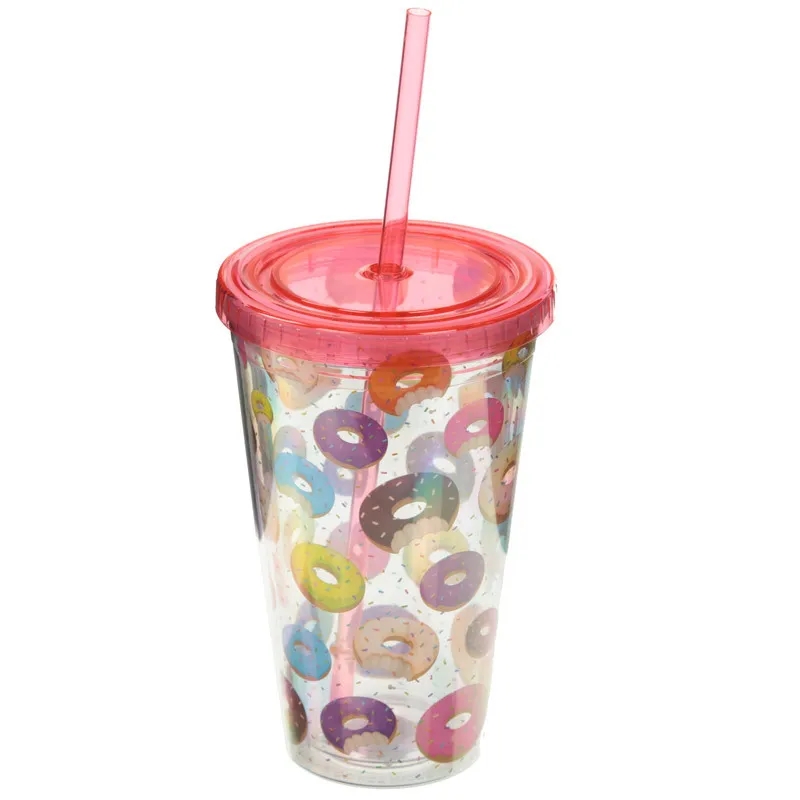 16Oz Double Wall Insulated Bubble Tea Cup 3