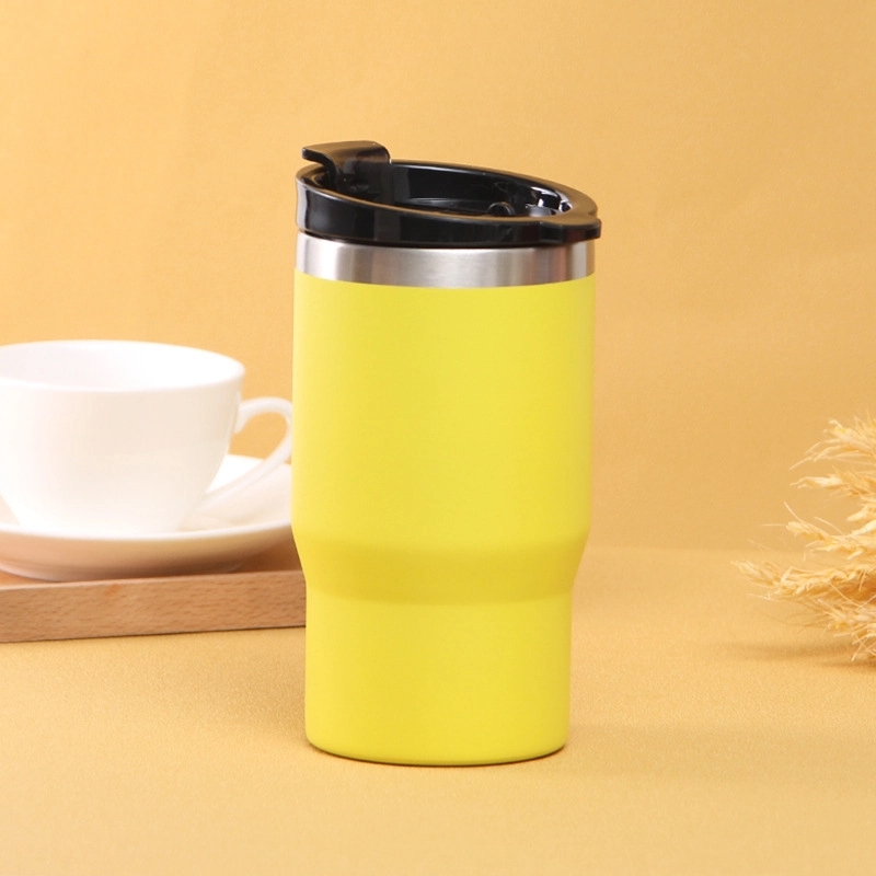 Stainless Steel Can/Bottle Insulator, 14oz Two-Way Lids 6