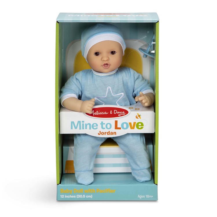 Melissa & Doug Baby Dolls - Blue 12" 1