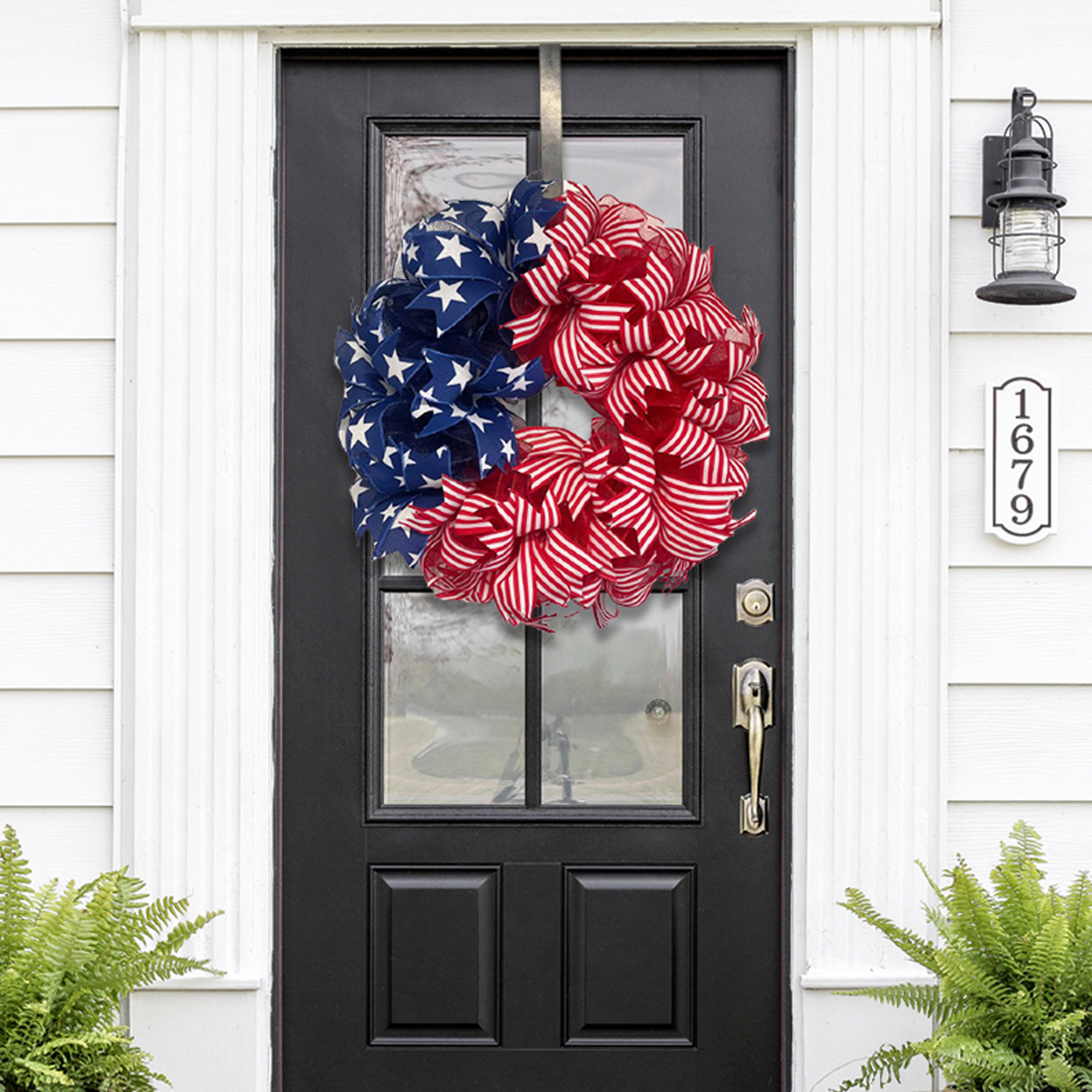 July 4 Patriotic Americana Wreath 3