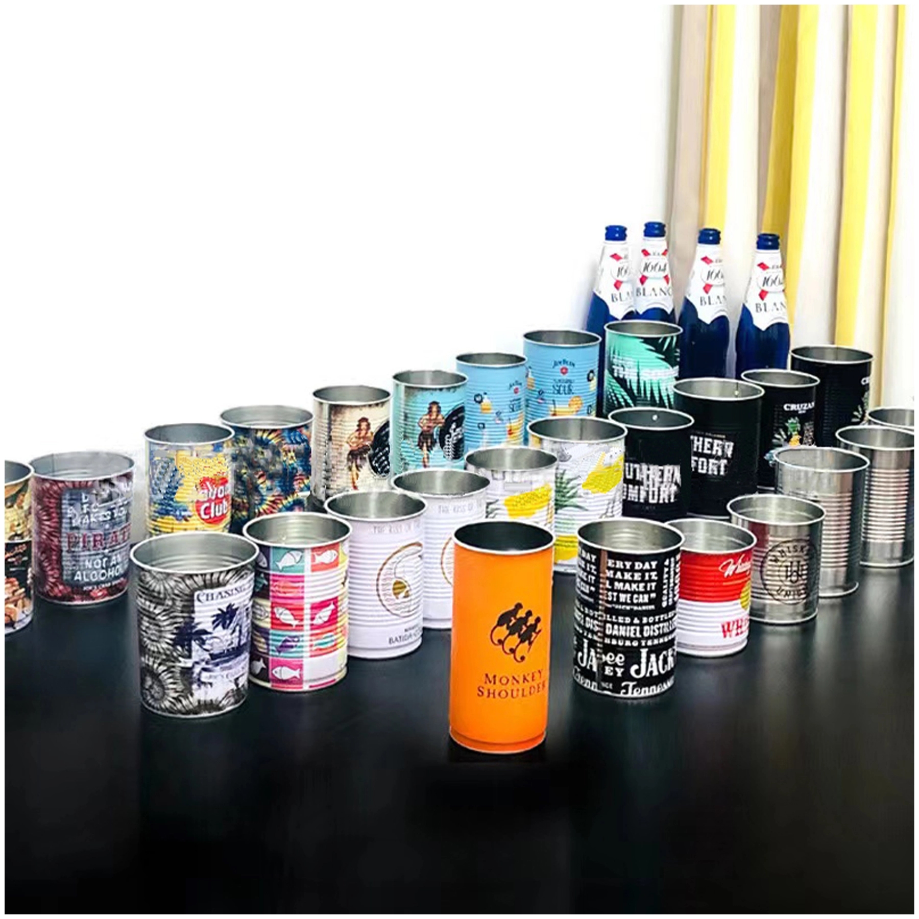 Oil Can Drinking Vessel, custom tumbler with logo imprint 3
