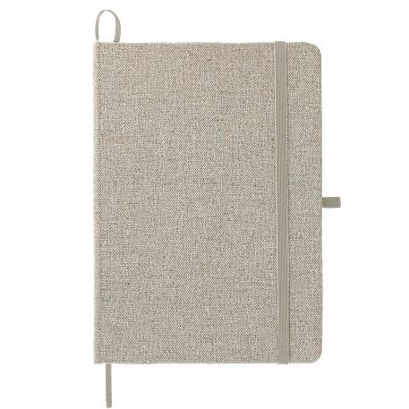 FSC® Mix 5" x 7" Recycled Cotton Bound Notebook 75