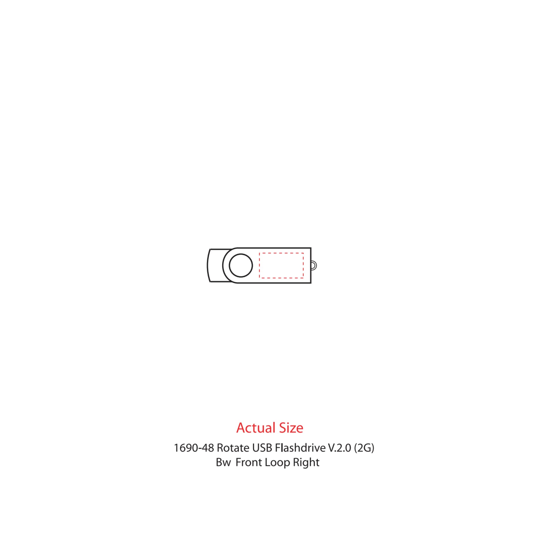 Rotate Flash Drive 2GB 226