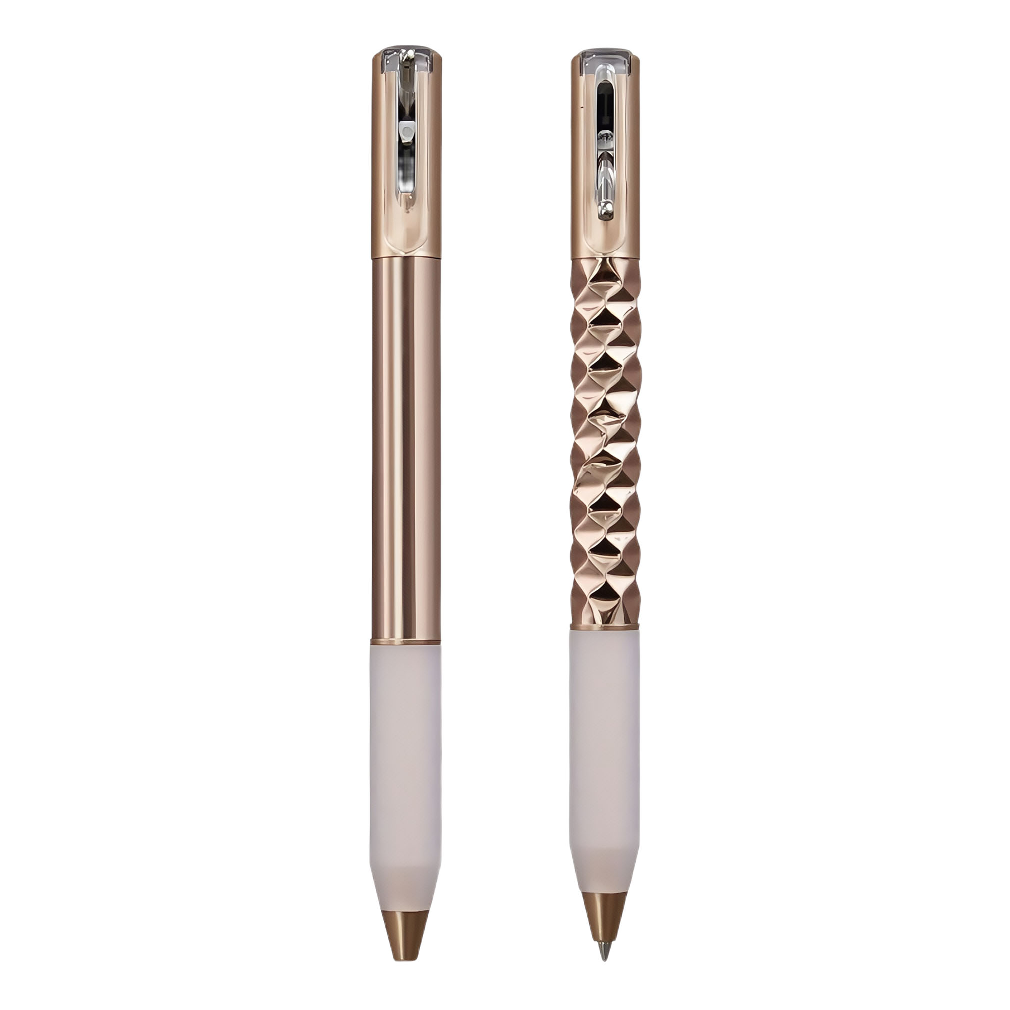 Rhombus Geometric Transforming Pen - Retractable Stress Relief Ballpoint Pen for Students 3