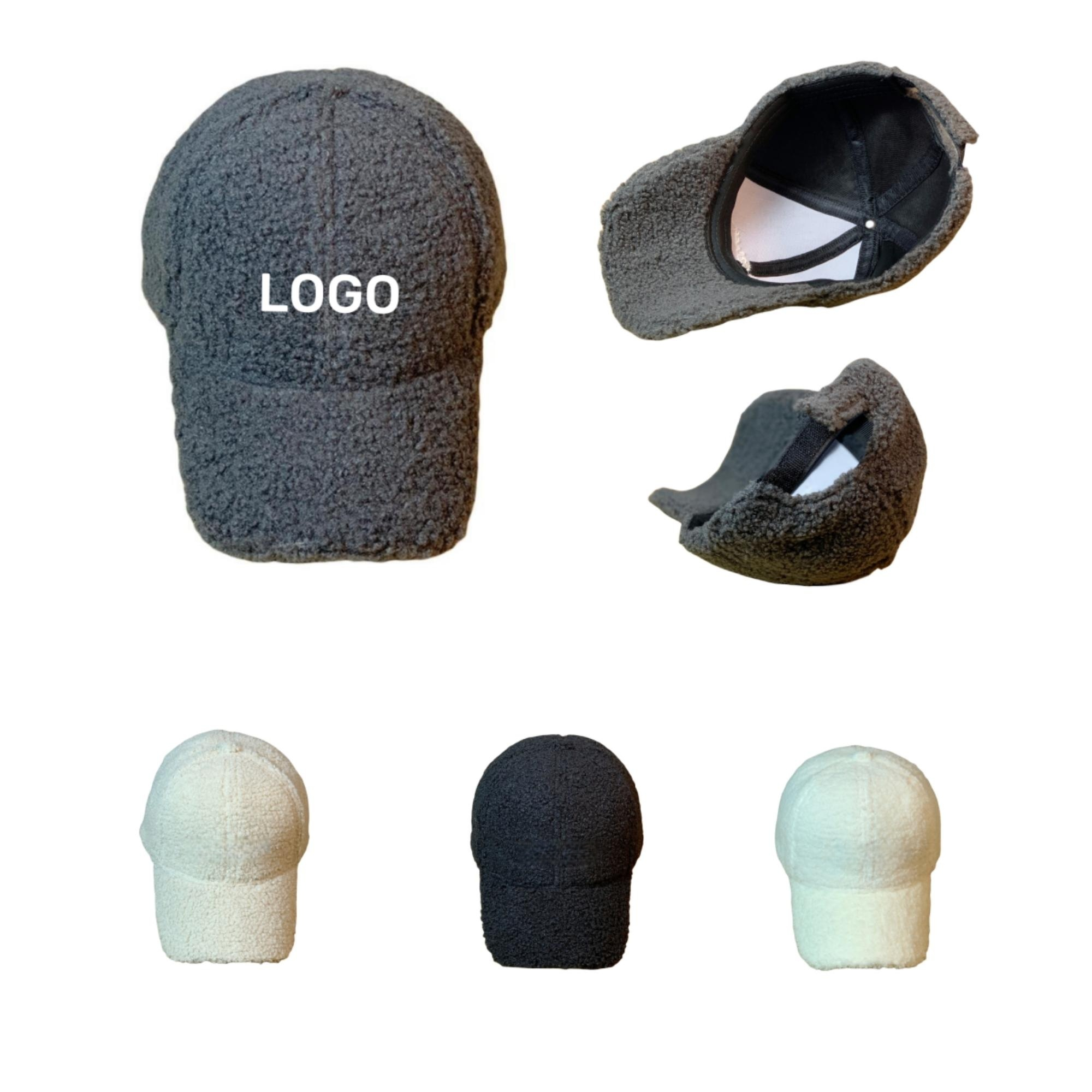 Lamb Wool Baseball Cap 1