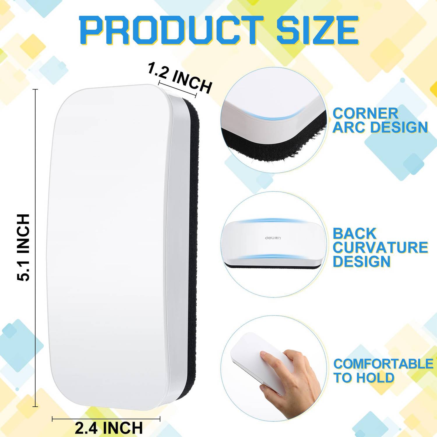 Magnetic Whiteboard Eraser School Supplies 5