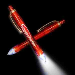 Red Ultimate Lighted LED Glow Pen 2