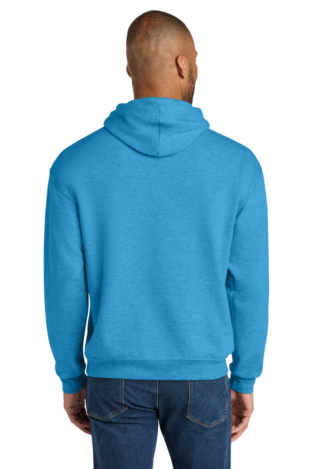 Jerzees Ultimate Unisex CVC Ring Spun Hooded Sweatshirt IC49M 41