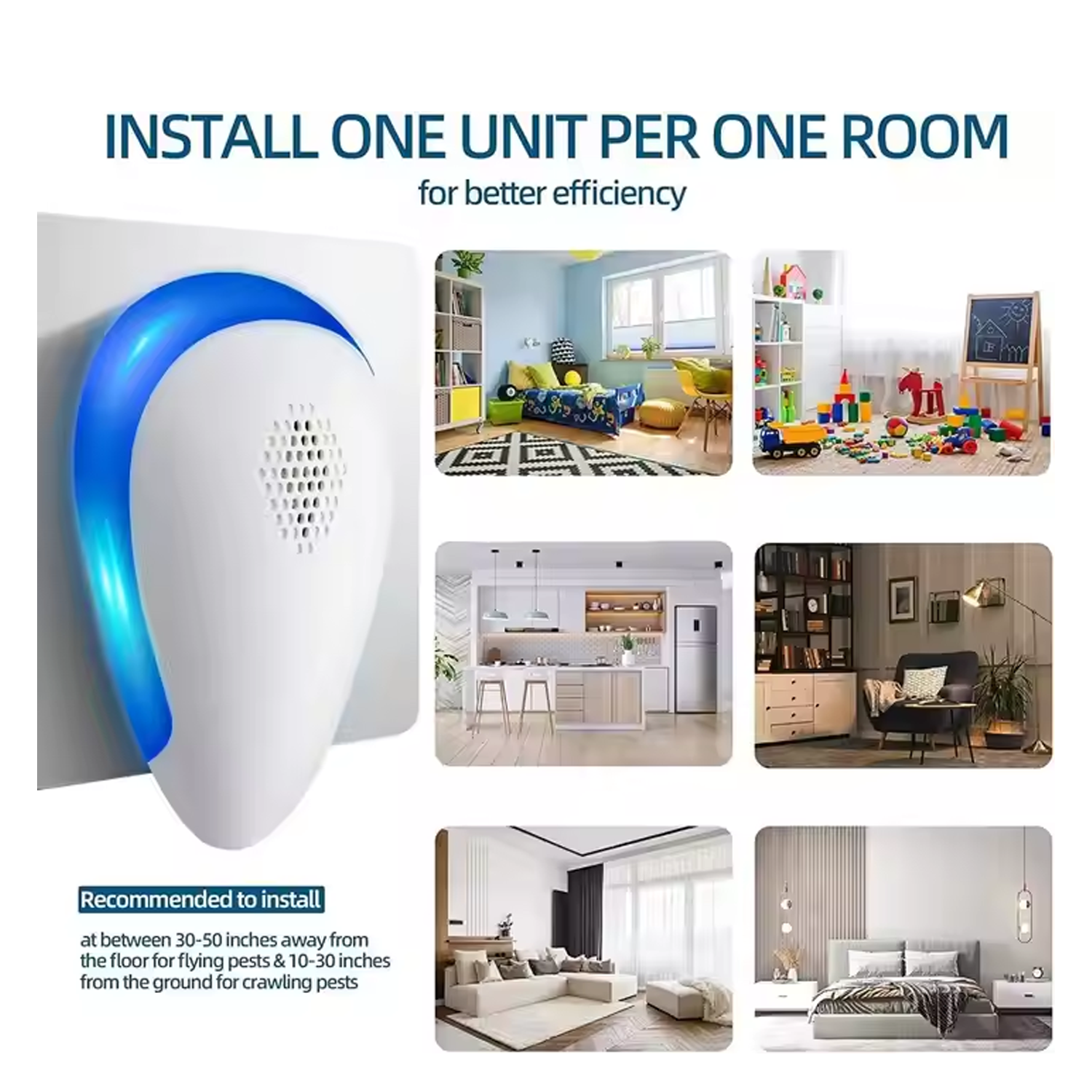 Portable And ABS Material Electronic Mouse Repellent 5