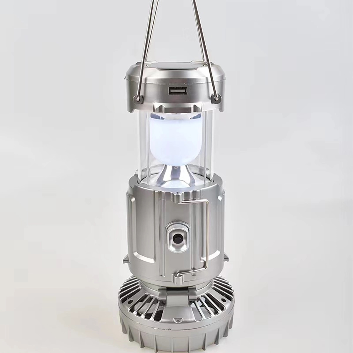 Rechangeable Led Emergency Light With Fan 4