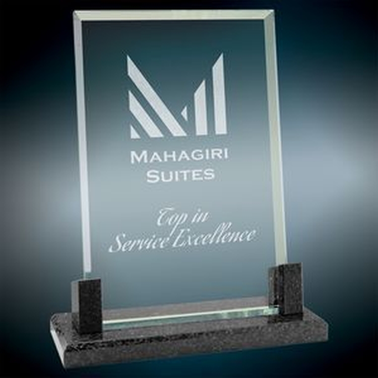 Marble Line Rectangle Award 4