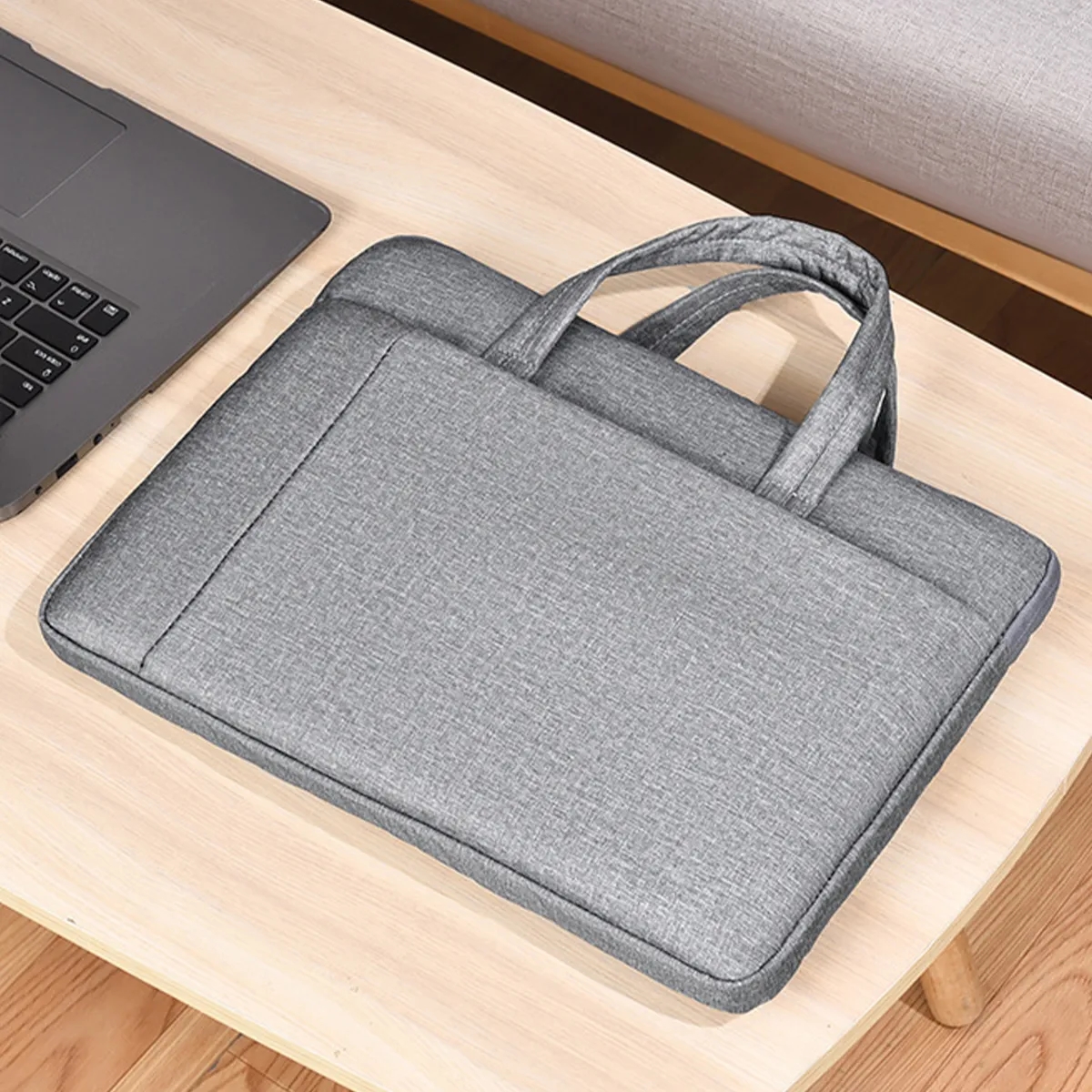 15.6 Inch Laptop Sleeve Carrying Case Handbags Messenger Bag 7