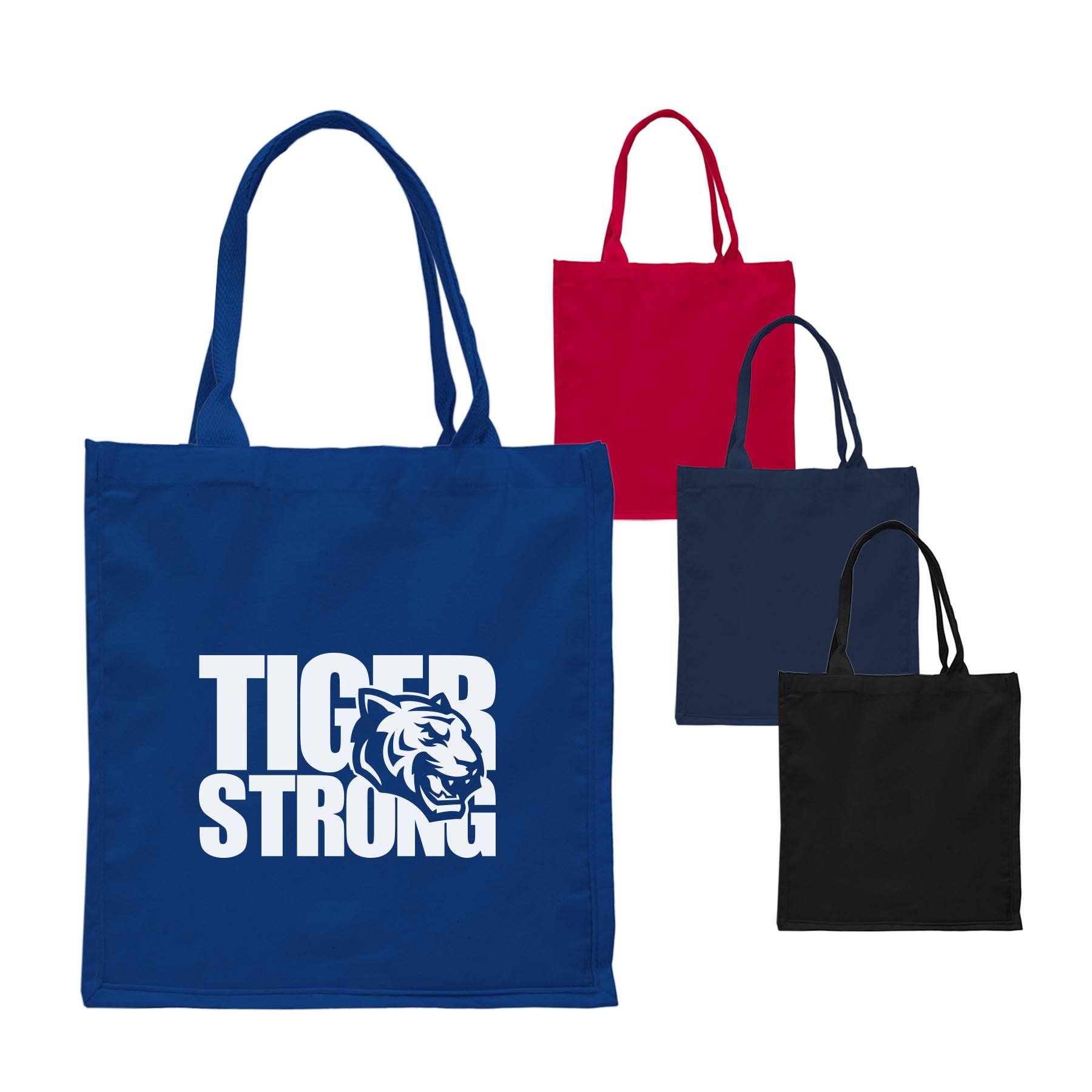 6 oz. 100% COTTON SHEETING FANCY SHIPPING TOTE BAG 3
