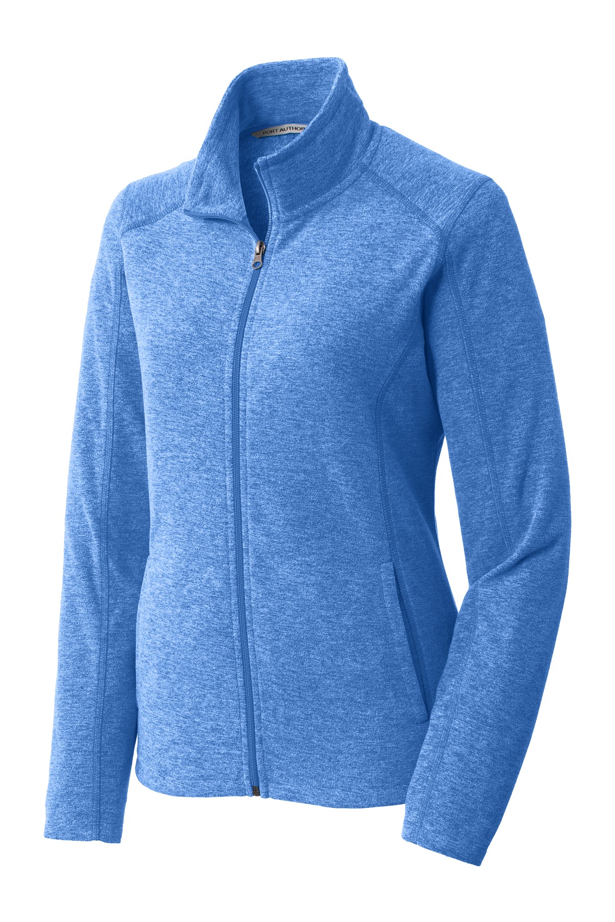 Port Authority Women's Heather Microfleece Full-Zip Jacket. L235 35