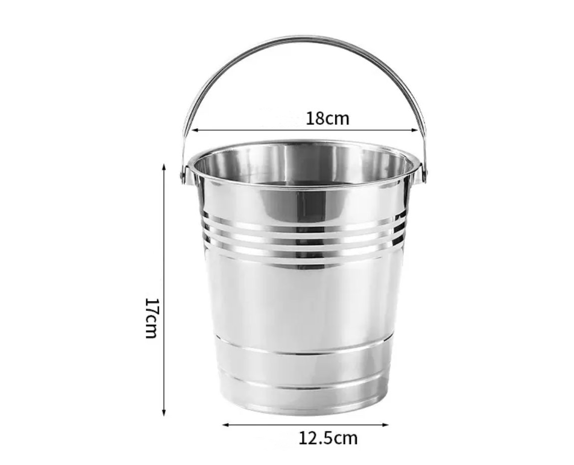 3L Stainless Steel Ice Bucket 1
