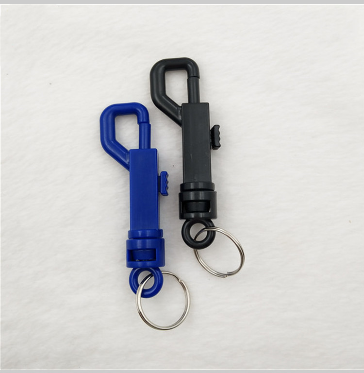 Plastic Bolt Snap Hook Key Holders 3