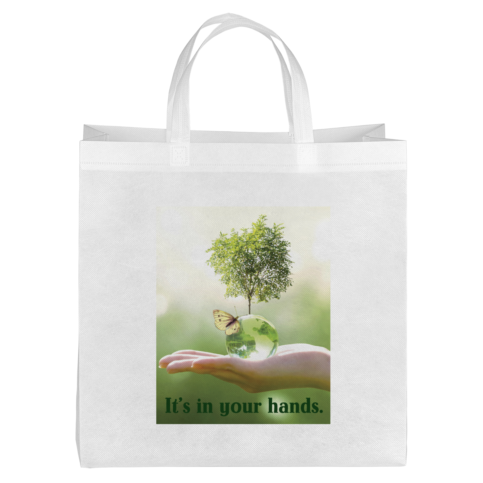 Ocean™- R-PET Non-Woven Totes - Sublimation 4