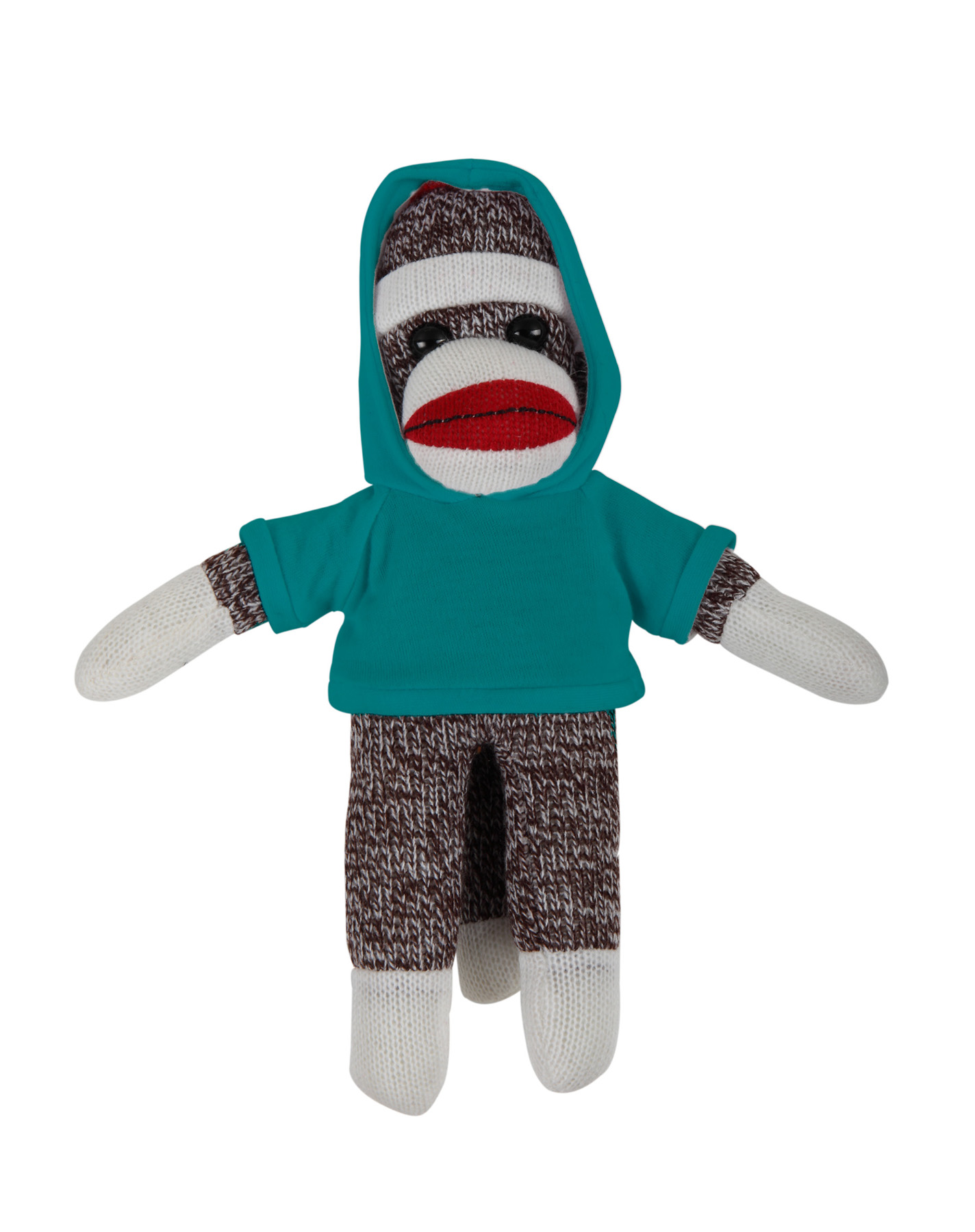 soft plush Original Sock Monkey with hoodie 18