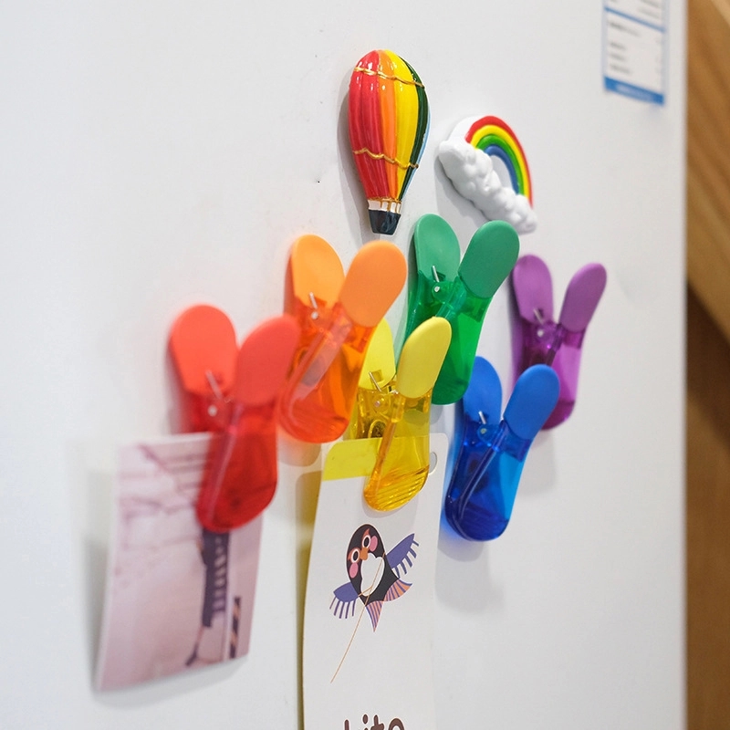 Plastic Magnetic Memo Clip 7