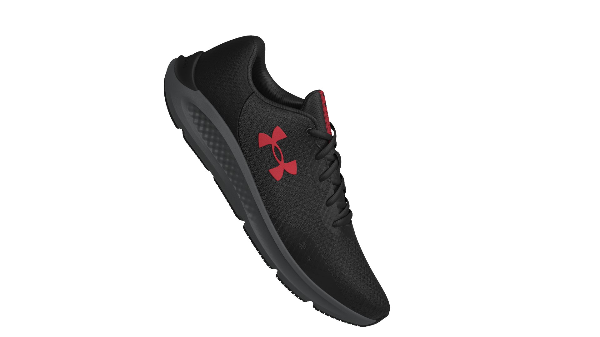 UA Charged Pursuit 3 Wide (4E) Men's Running Shoes 4