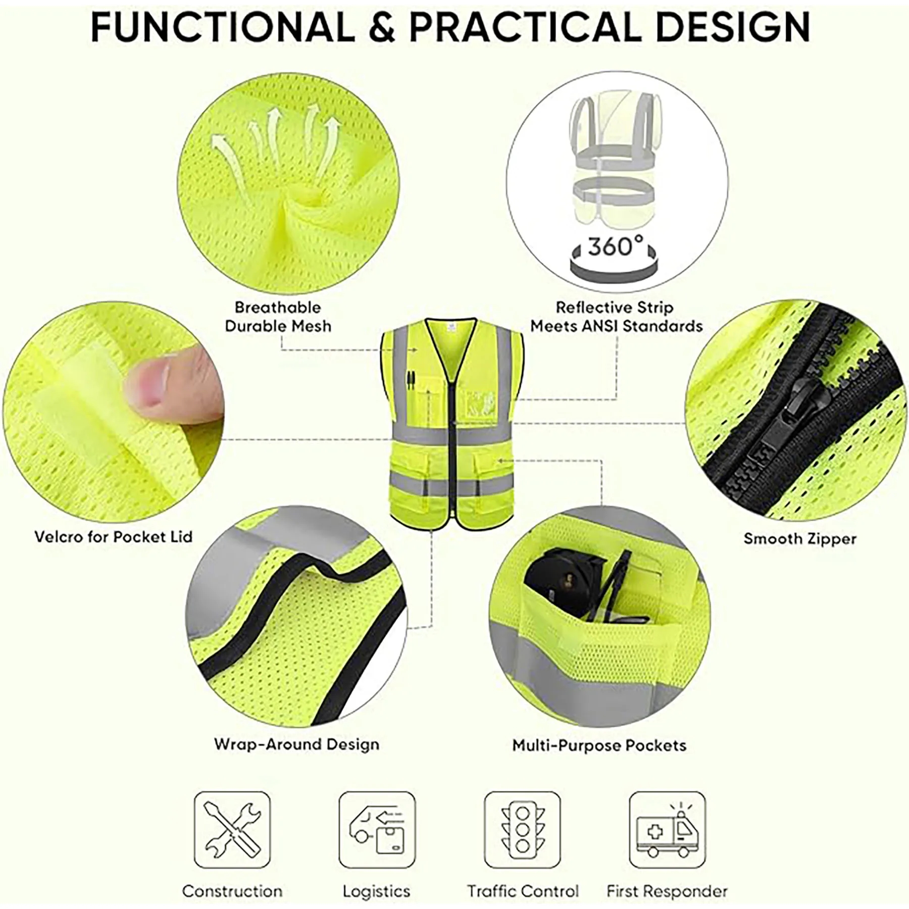 Reflective Safety Vest 5