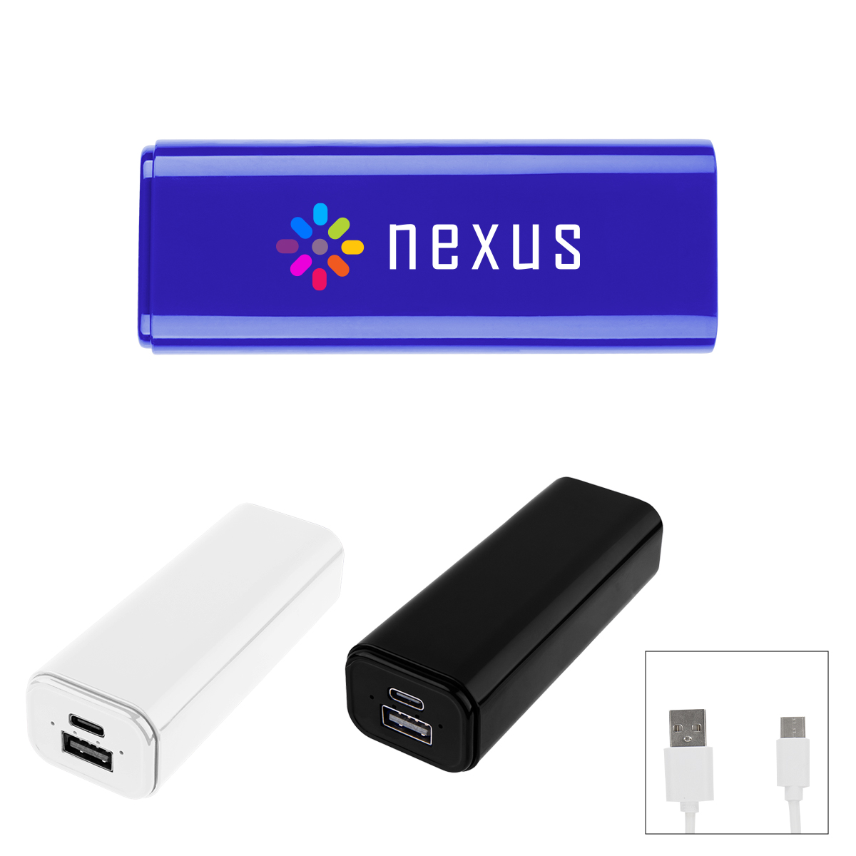 Ul Listed 5,000 mAh rABS Power Bank