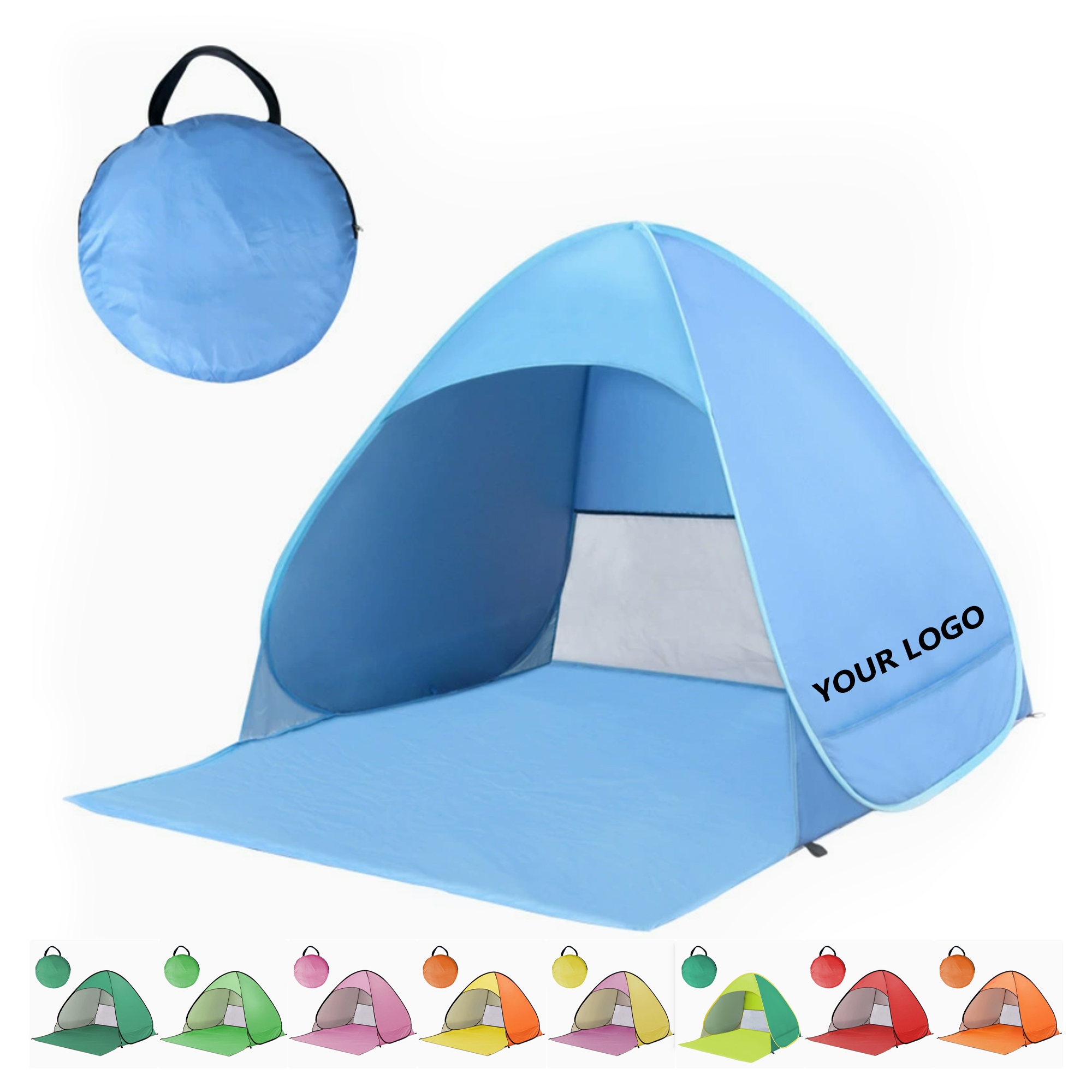 Portable Pop Up Beach Tent 2