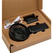 Rechargeable 100% RABS Personal LED Fan 2