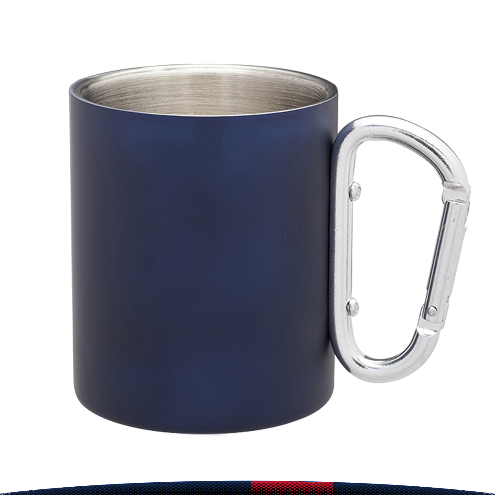 10 oz. Stainless Steel Mugs with Handles 3