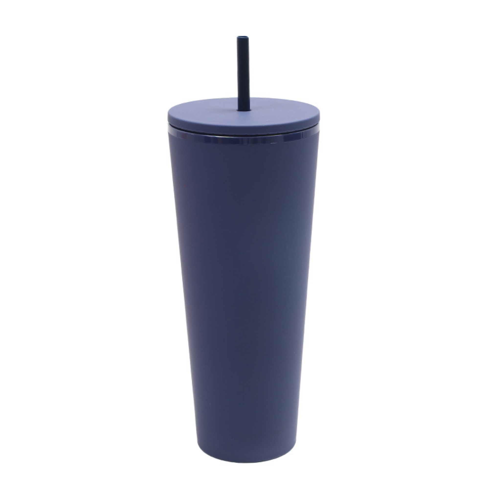 26 oz Large Capacity Double-Layer Straw Cup 2
