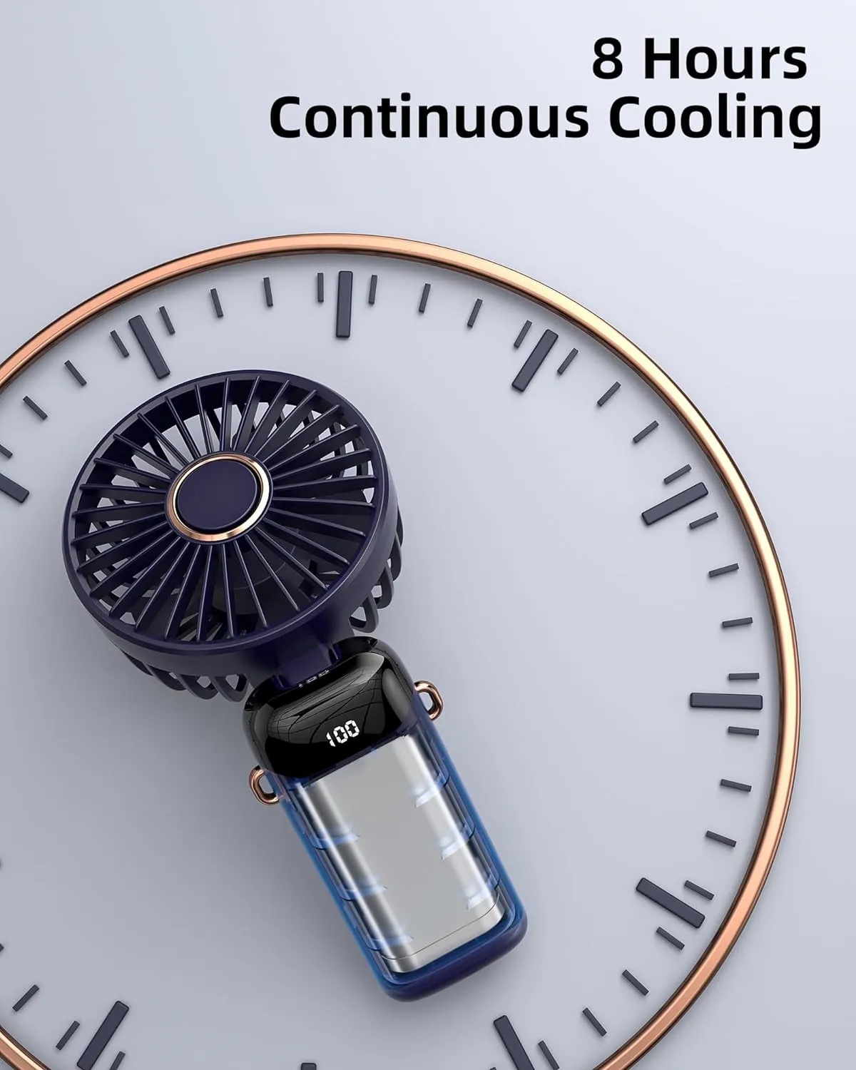 3,000mAH Handheld Fan 4