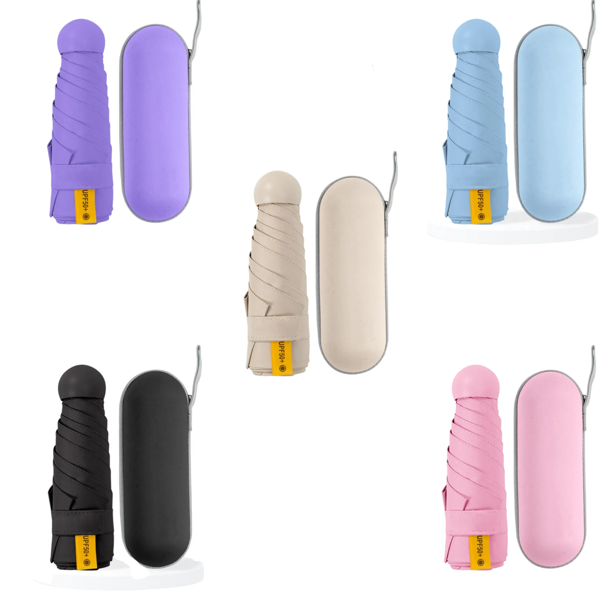 All-weather Mini Portable Capsule Umbrella 4