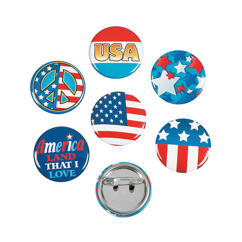 Circular Celluloid Buttons 5